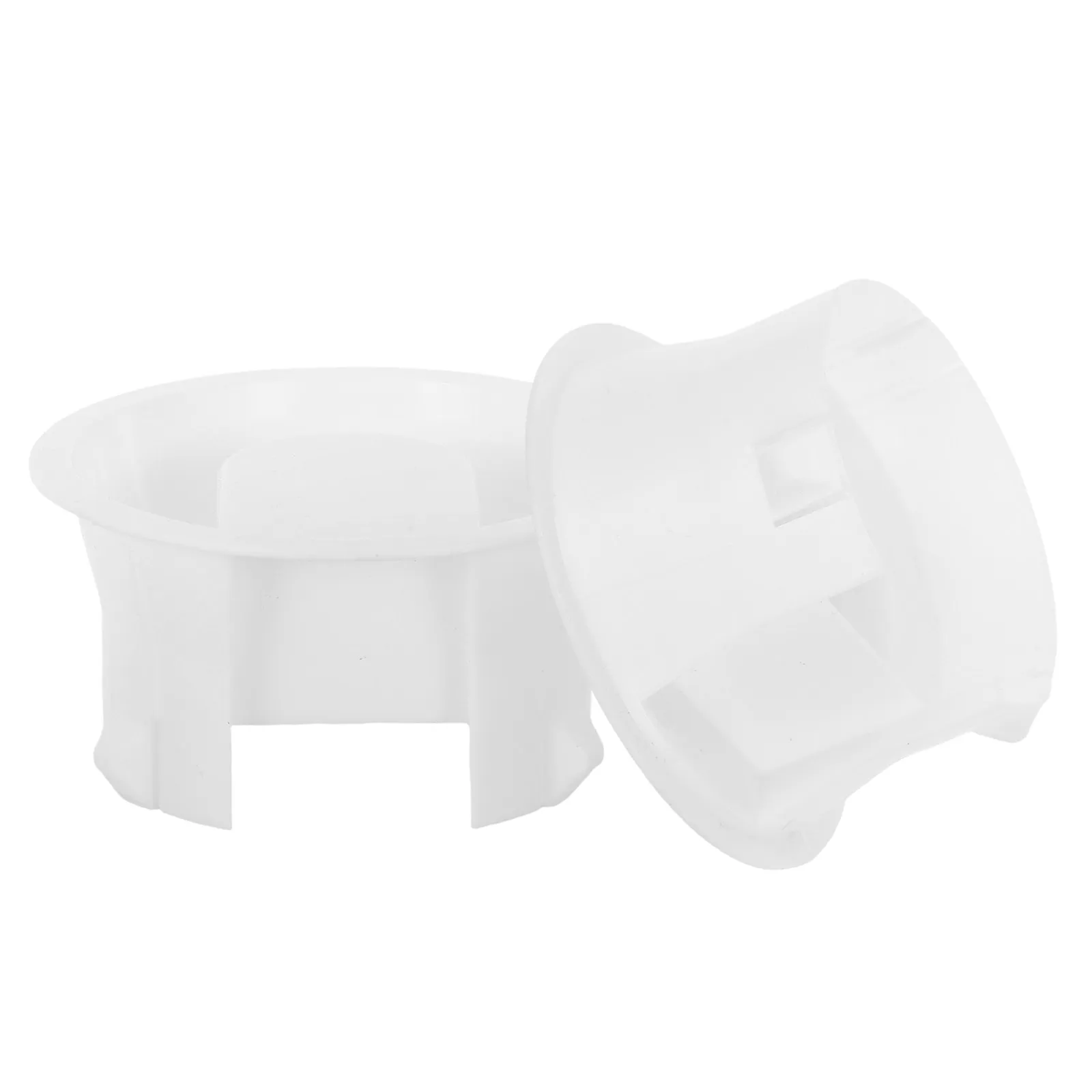 2Pcs Water Pitcher Lids Replacement for Glass Water Jug Carafe Pitcher Universal Octagonal PVC Lid Dustproof Secure Grip