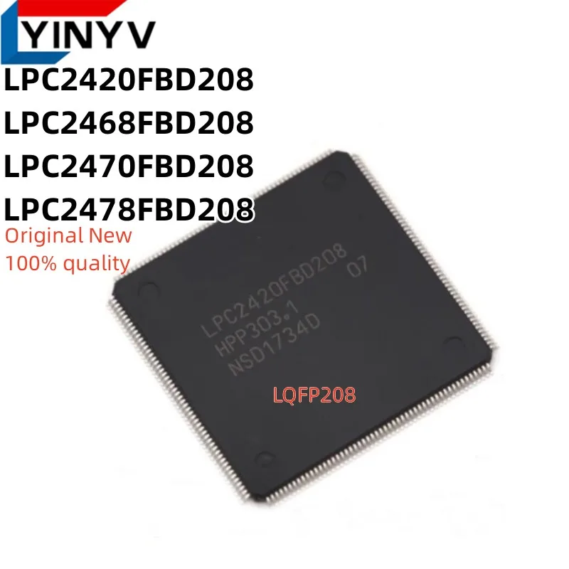 

Микроконтроллер LPC2420FBD208 LPC2470FBD208 LPC2478FBD208 LPC2468FBD208 LQFP208, оригинальный новый чип микроконтроллера 100% качество, 2 шт.