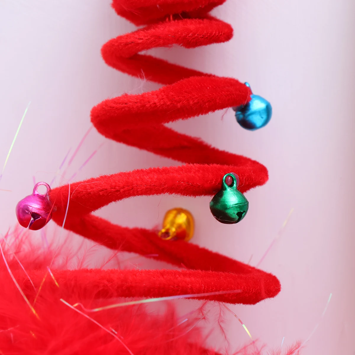 

1pc Spring Hat Headband Red Christmas Party Headdress For Adults Fun Accessory Hair Styling Tool