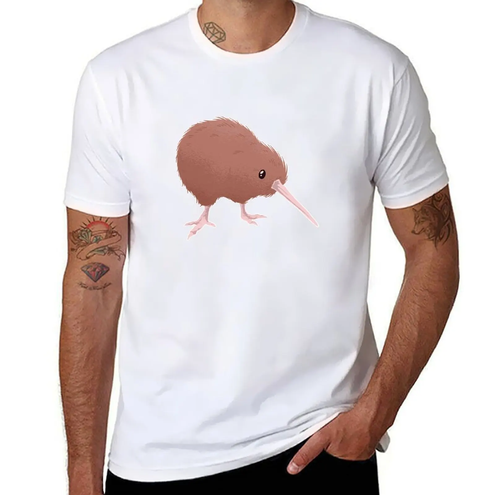 

Kiwi bird T-Shirt man t shirt cotton t shirts designer T-Shirt