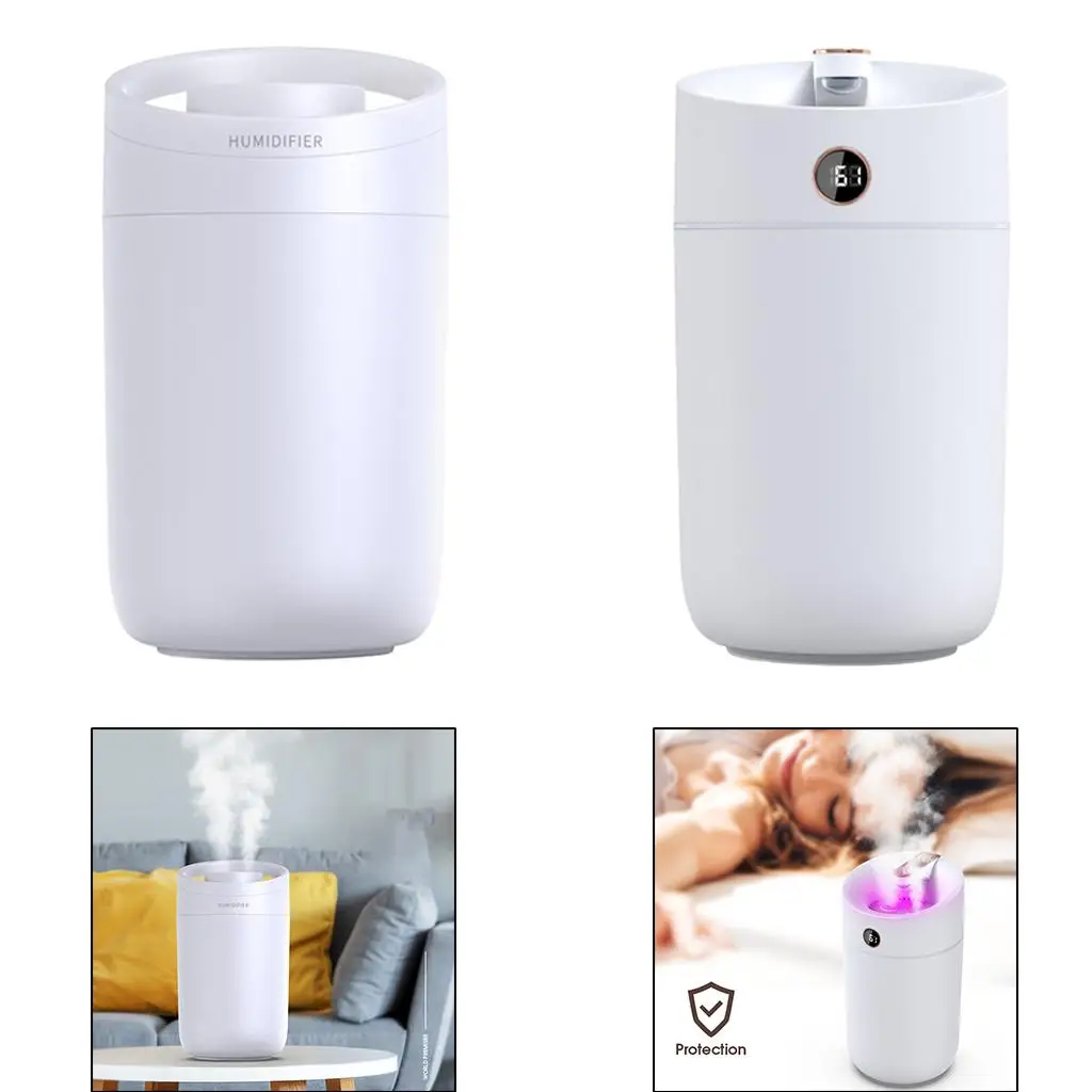3L USB Powered Air Humidifier Aroma Essential Oil Diffuser Home Frangrance
