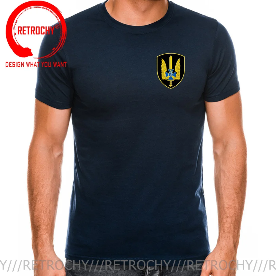 Ukraine Alpha Group Special Forces Spetsnaz Premium T-Shirt. High-quality Cotton Short Sleeve O-Neck Mens T Shirt New XS-3XL Tee