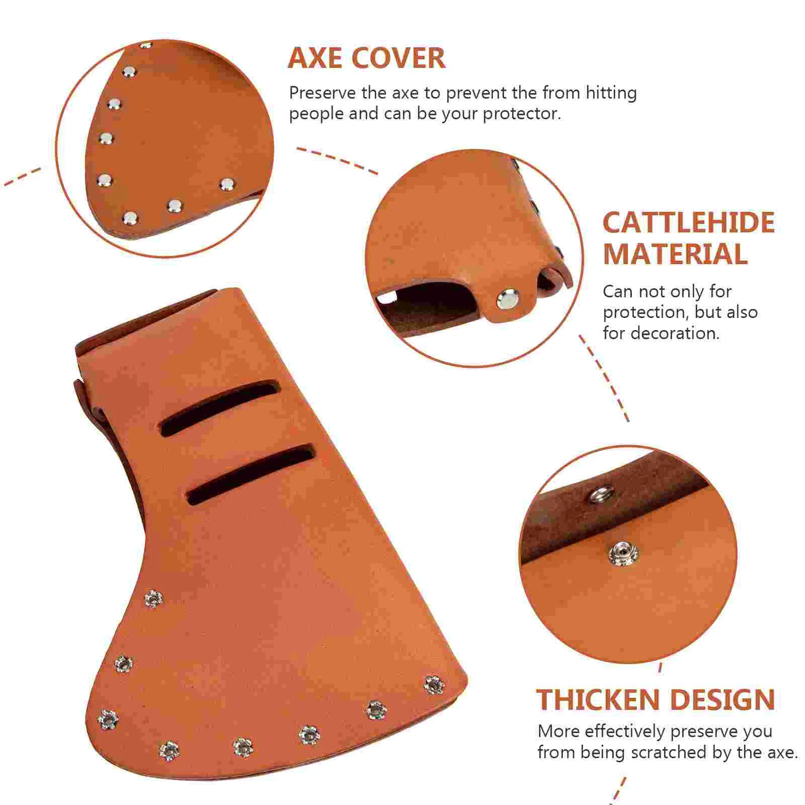 Protection Ax Protector Protective Case Cowhide Hatchet Supply Professional Axe Cover