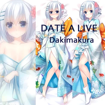 DATE A LIVE 다키마쿠라 베개 커버, 토키사키 쿠루미 포옹 바디 베개 커버 