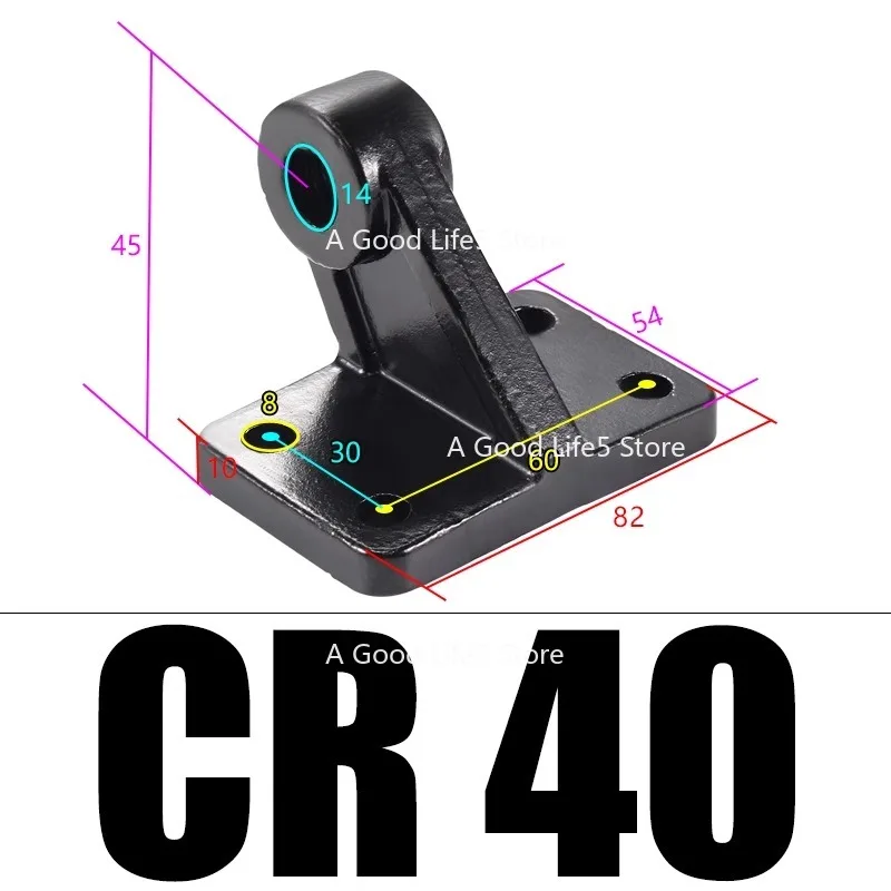 

Apply To SC Cylinder Accessories Single Binaural Base Flange Tripod Accessories I/Y/CA/CB/FA/LB32/40/50/63