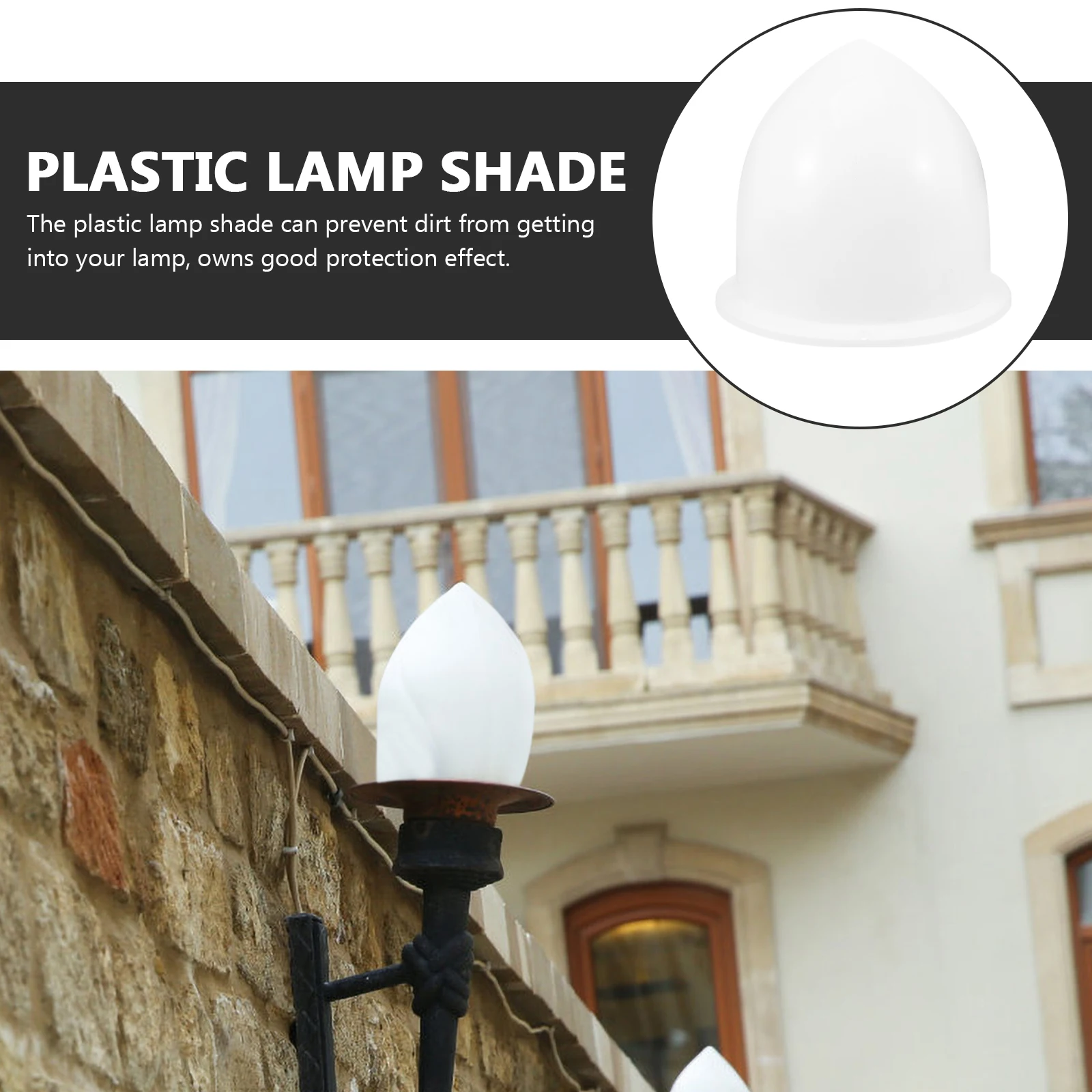 

LED Heart Lampshade Plastic Wall Light Cover for Outdoor Post Shade Porch Replacement Lampshades Stylish Minimalist