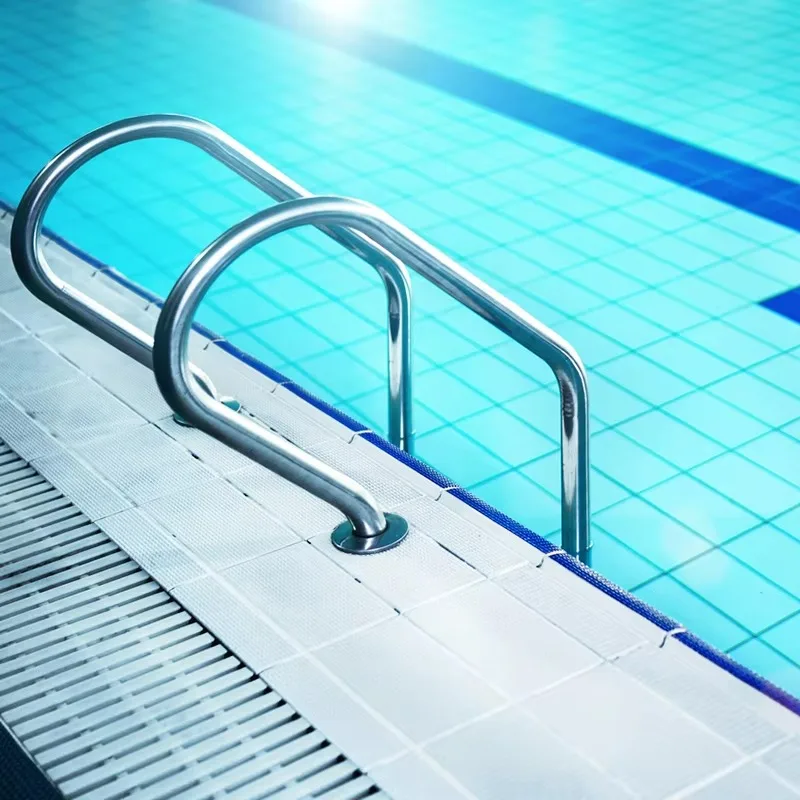 

Universal 2-5 Step SS304 Above Ground Pool Ladder Anti-Slip Build, Wide Range Spec For Outdoor Family And Commercial Pool