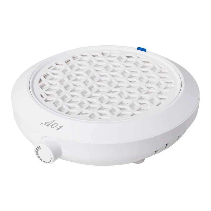 

Nail Vacuum Cleaner Big Suction High Power Plastic 220V Mute Anti-Dust Nail Shop Special Tool Ash Grinding Nail Dust Remover