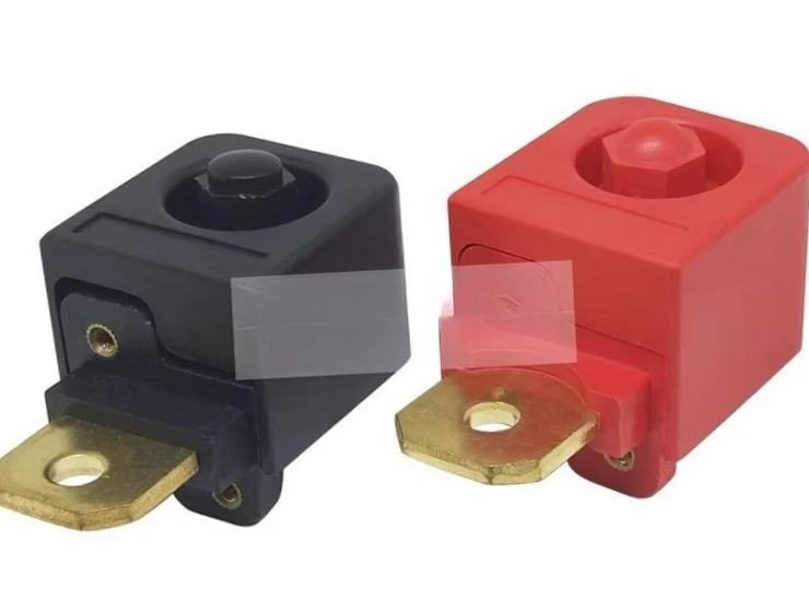 Pure copper gold-plated high-current 300A M6/M8 terminal post banana socket square inverter terminal post 1pcs