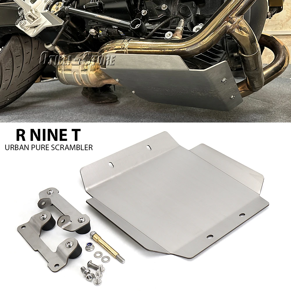 Lower Engine Base Chassis Guard Skid Plate Belly Pan Protector FOR BMW R9T r9t R NINE T Pure R NineT Urban RNINET Scrambler