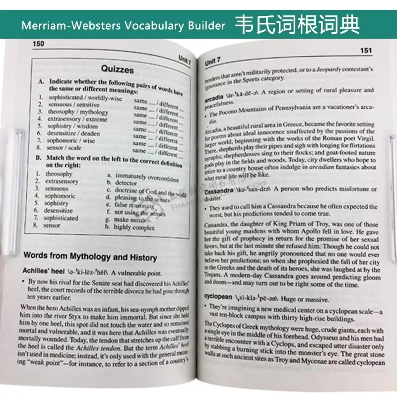 Word Power Made Easy Merriam Webster's Vocabulary Builder English Original Reference Book Dictionary