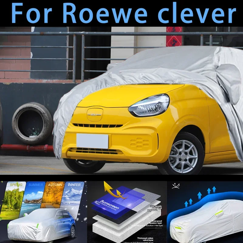 

For clever Car protective cover,sun protection,rain protection, UV protection,dust prevention auto paint protective