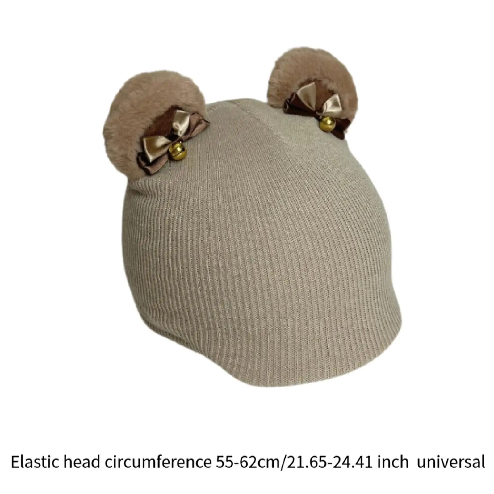 Juste de casque de ski créative avec oreilles d'ours, accessoires polyvalents, casquette de snowboard, décor de casque de ski