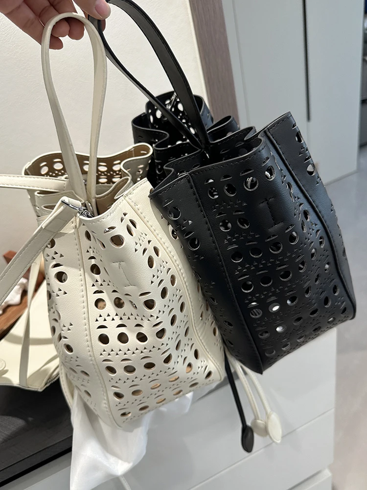 مصمم العلامة التجارية الجديدة أزياء الجوف نحت زهرة الكتف عبر الجسم حمل الحقائب للنساء الساخن بيع