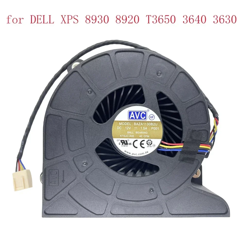 Replacement New CPU Cooling Fan for DELL XPS Tower 8910 8920 8930 Precision T3640 T3630 T3620 T3610 Series