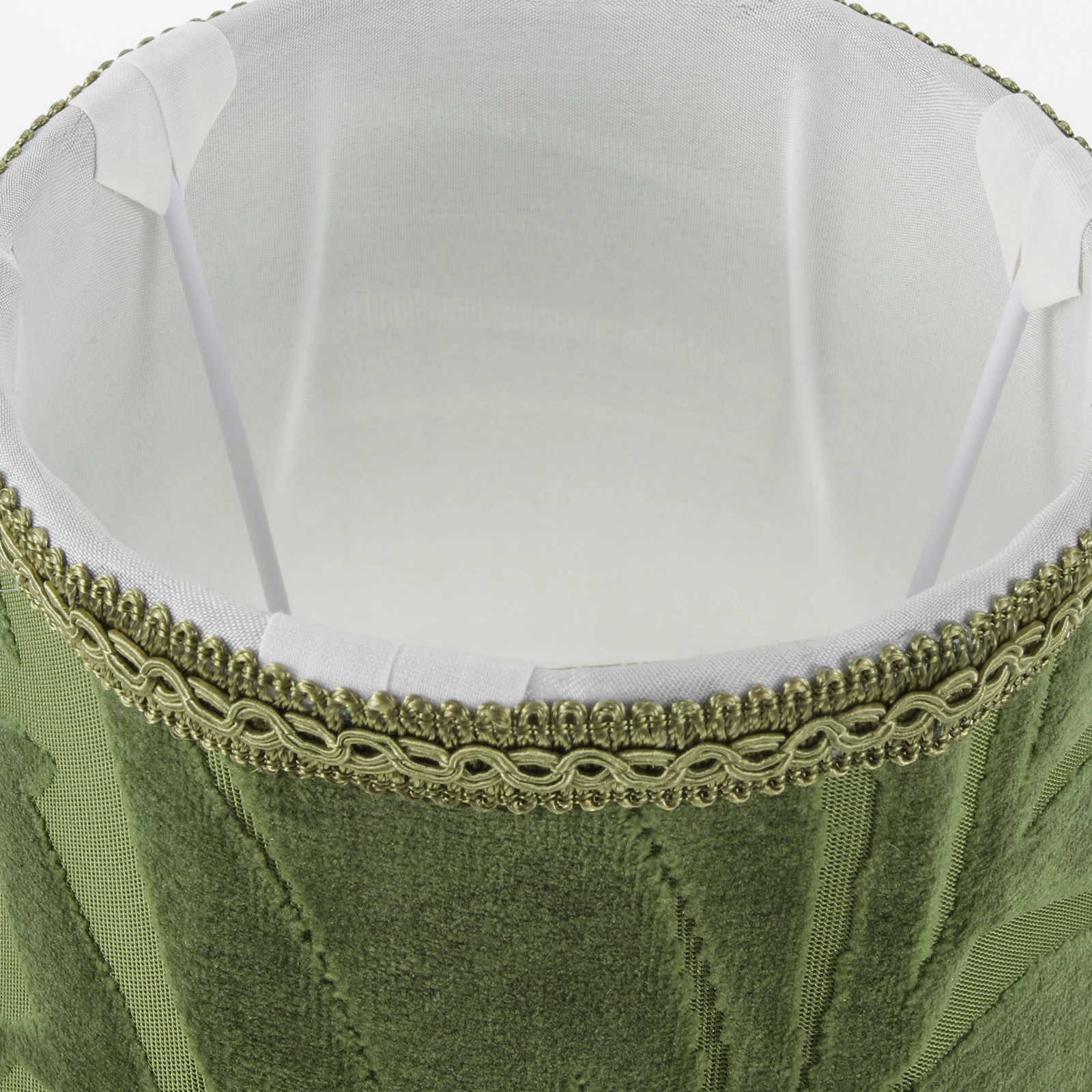 

Modern Delicate Lamp Shade Cloth Metal Small Shades for Desk Bedside Table Indoor Lighting Dustproof Replacement