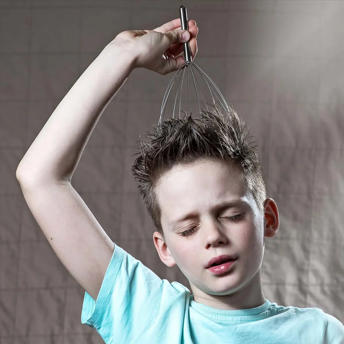 Stunning- Silver Head Scalp Neck Stress Relax Massager