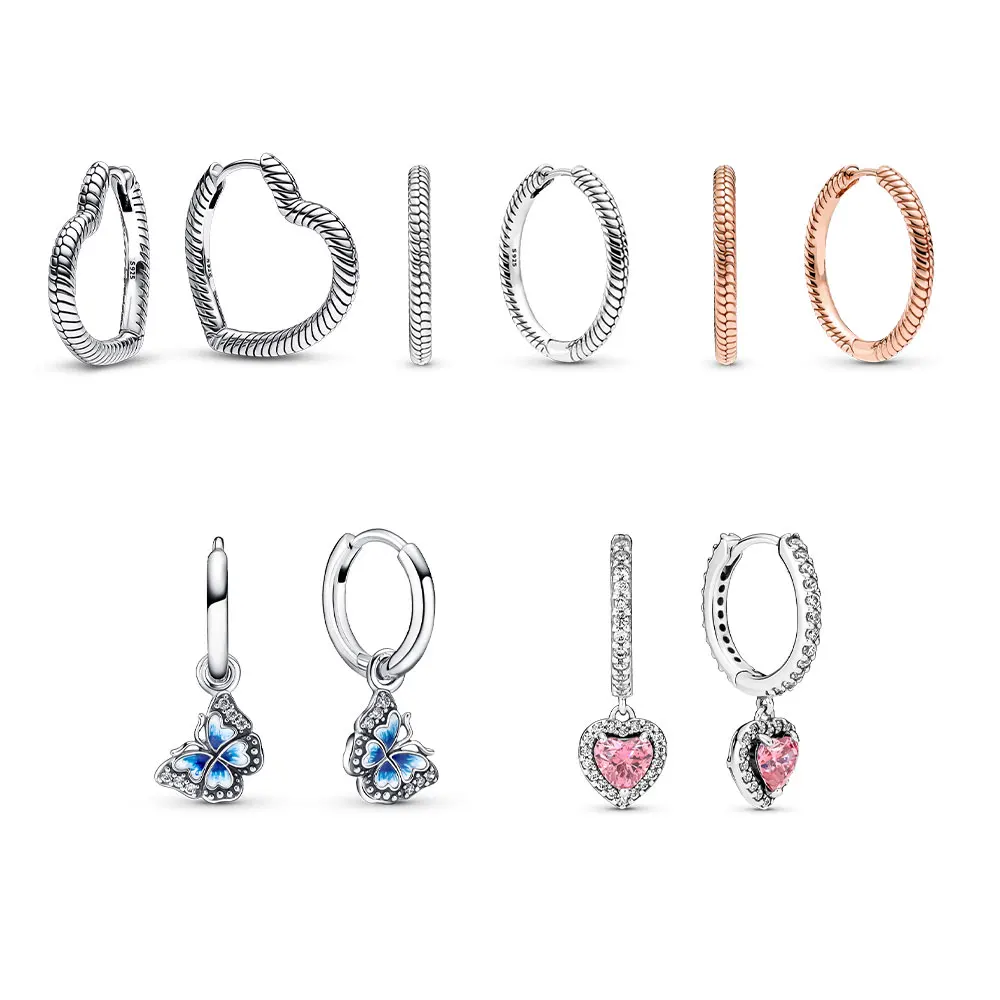 Heart Gift Jewelry Loved Halo & Earring Pearl Stud Sterling