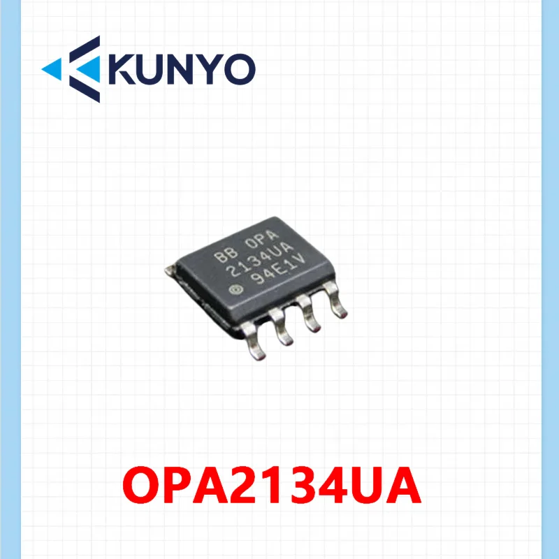 (2piece) OPA2134 OPA2134UA High-Fidelity Audio Dual Amplifier  SOP-8  brand new original authentic chip