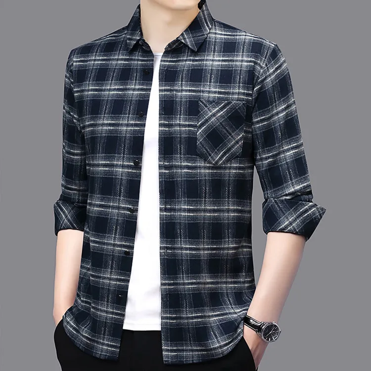 

Популярные мужские модные рубашки на осень и зиму 2025 года