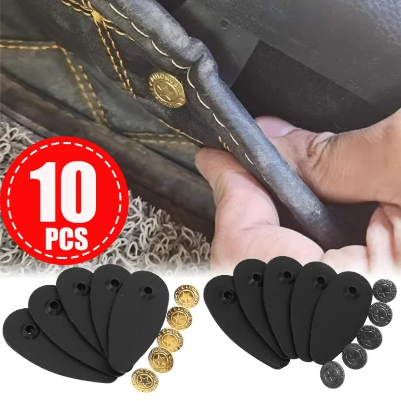 Car Carpet Fixing Buckles Car Door Edge Seam Clips Car Footrest Pad Side Anti Slip Fixing Buckle Automatic Floor Mat Fastener