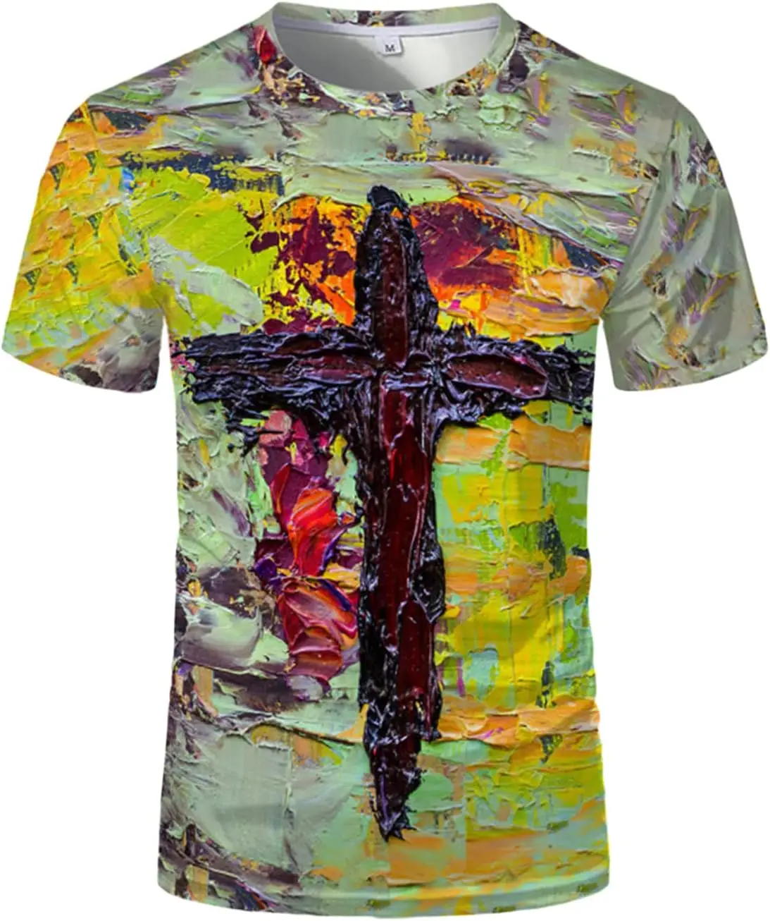 

3D Digital Printed T-Shirt Vintage Printing Pattern Design Tops Tees Fashion Casual Comfy Summer Short Sleeve