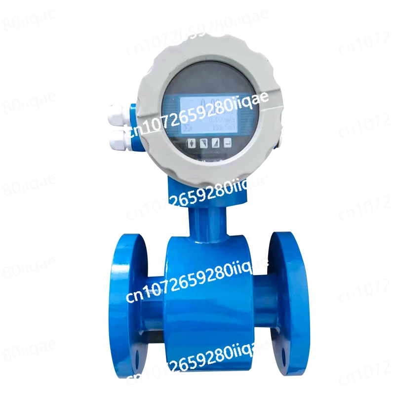 Sewage Liquid Pipeline Sensor DN25 DN50 DN80 DN100 Electromagnetic Flowmeter