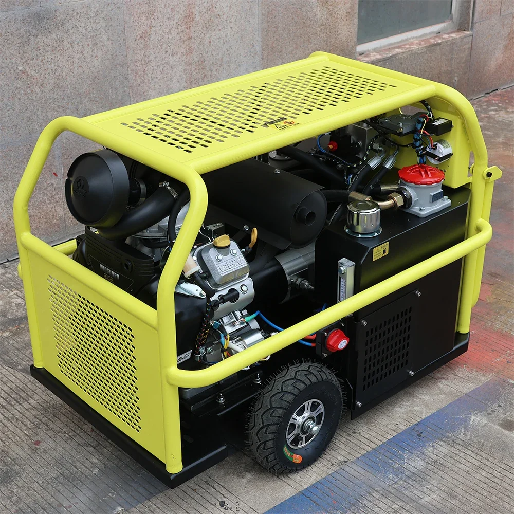 Hydraulic Rescue Equipment Portable and Low Noise 18HP Hydraulic Power Unit