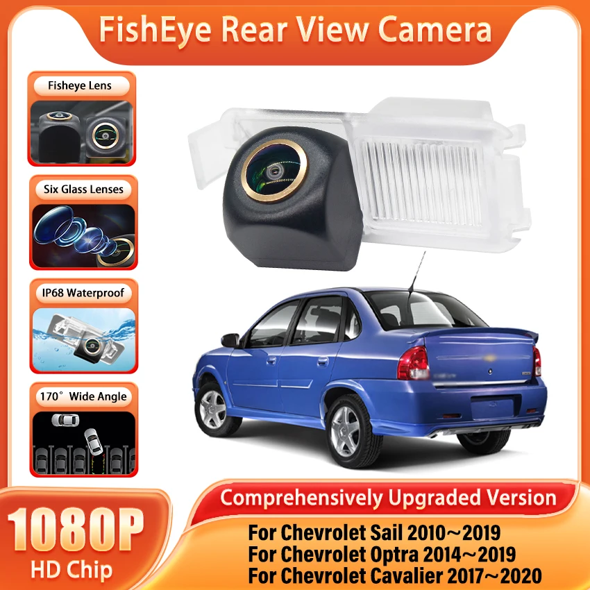 Cámara de visión trasera de coche HD de 170 grados, 1080X720P, para Chevrolet Sail 2010 ~ 2019 Cavalier 2017 ~ 2020 Optra 2014 ~ 2019, respaldo impermeable