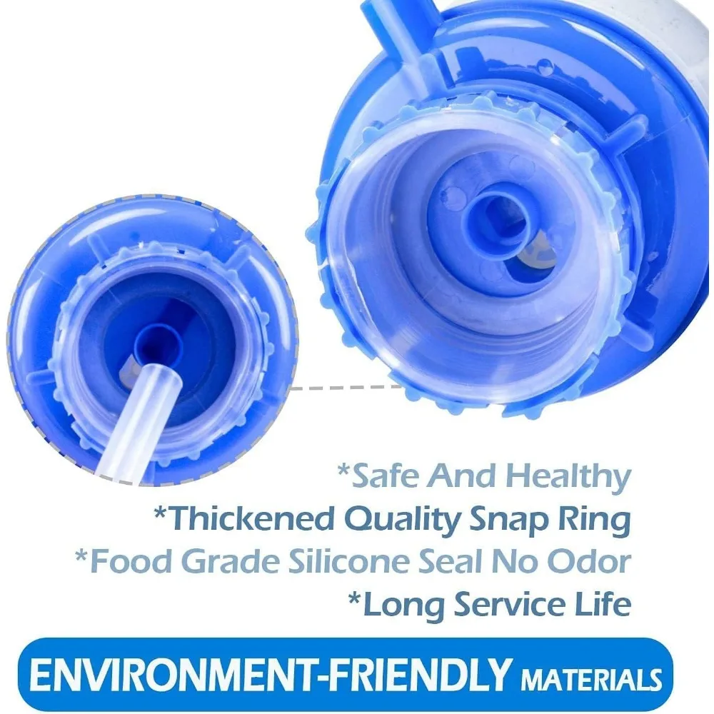Water Bottle Pump Portable Manual Pump Dispenser Manual Pressure Drinking Water Pressure Pump Suitable for Most Water Dispensers