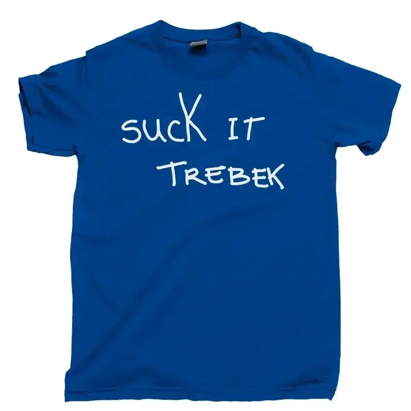 SUCK IT TREBEK Will Ferrell Ron Burgundy Anchorman Talladega Nights DVD Blu RayT shirt