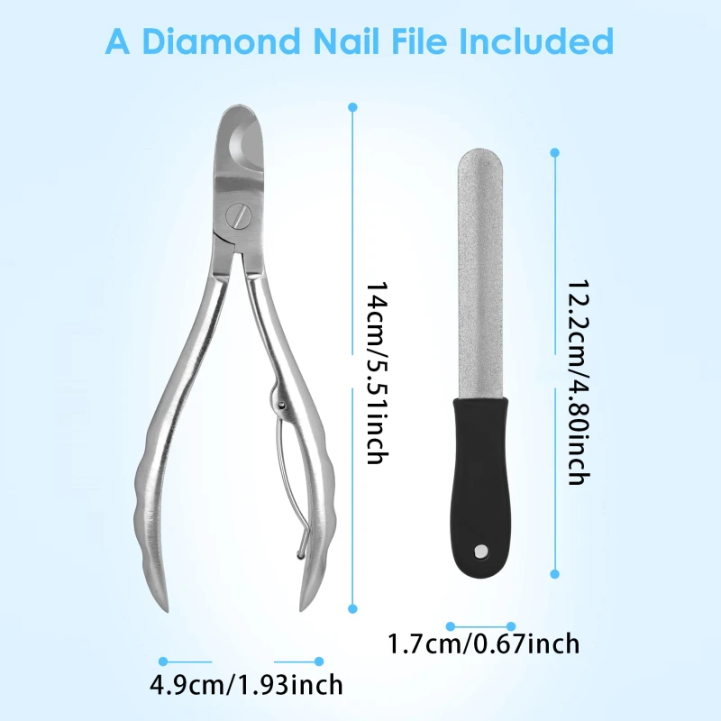 Wide Open Dog Nail Clippers For Large Dogs Cut Like Butter Heavy Duty Dog Nail Trimmer Metal Sharp Razor