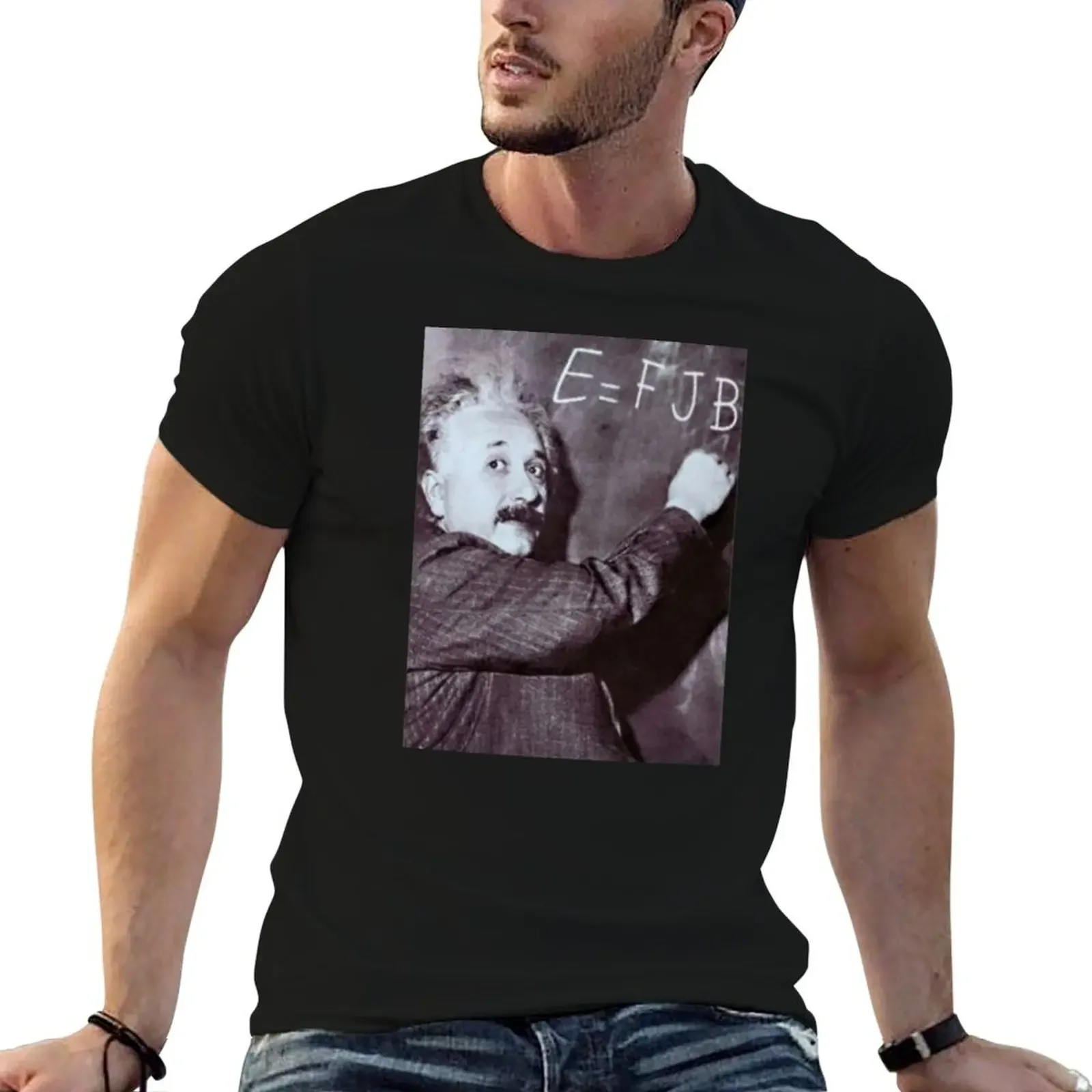 

E=FJB T-Shirt cute tops vintage anime shirt oversized t shirt men