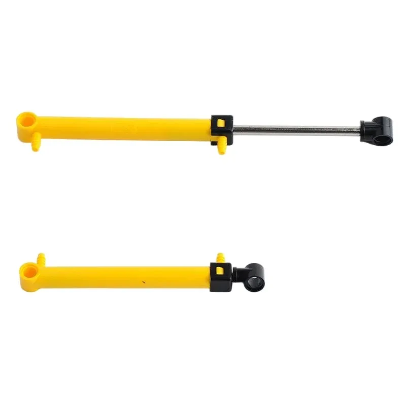 MOC Technischer Schlauch, Luftpumpe, Tank, Schubstange, Putterschalter, Kolben, kompatibel mit Legoeds, pneumatische Teile 42043, 47225, 61904 9641