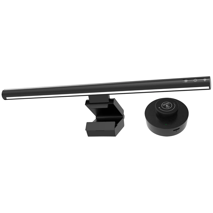 Monitor Light Bar with Wireless Remote, USB Computer Light with Stepless Dimming, No Screen Glare Monitor Lamp for Home Office