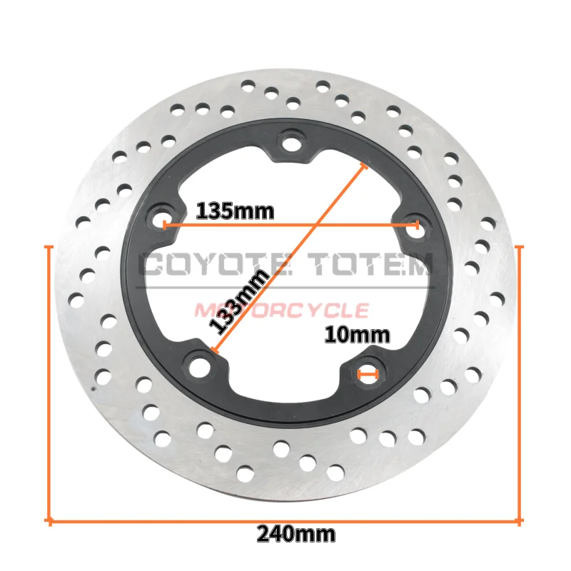 Motorbike Rear Wheel Disc for Suzuki GW250 GSX1250 GSR400 GSR750 GSR600 GSF650 GSX650 SV650 GSF1250