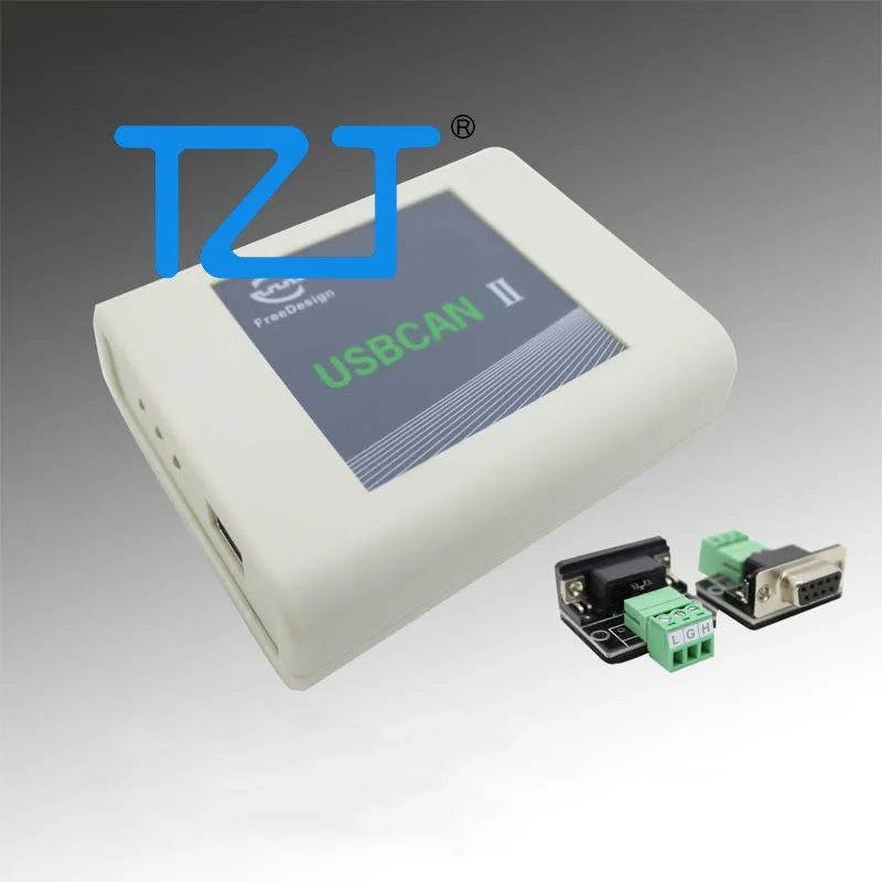 TZT USBCAN Debugger USB CAN Bus Analyzer ใช้งานร่วมกับ PCAN สนับสนุนการเล่นออฟไลน์สําหรับ CANTest/CANMonitor/TSMaster