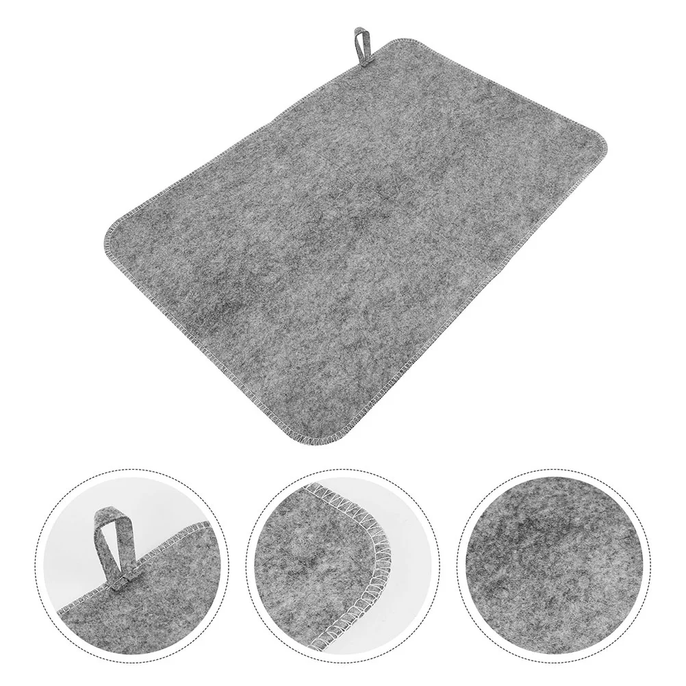 2 Pcs Hot Spring Sauna Mat Absorbent Bath Bench Protector Pad Water Proof Cushion