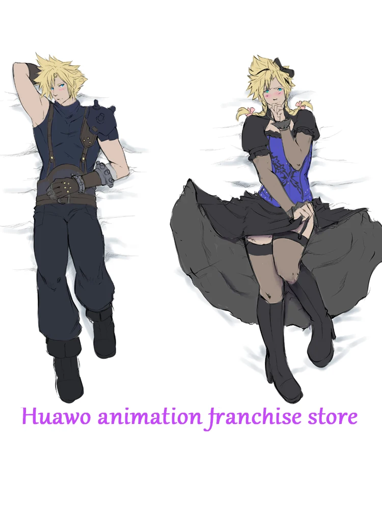 

Dakimakura Anime Pillow Case Cloud Strife Body Pillow Cover Halloween Christmas Decoration 2023
