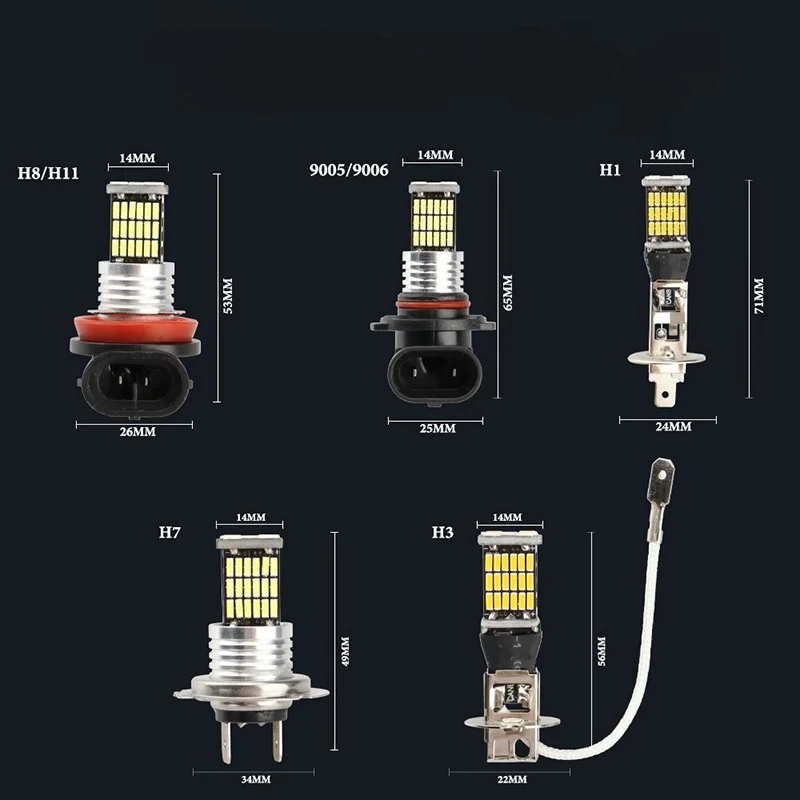 ‌ NovaBeam X9 Elite |   Kit LED inteligente de 12 V (2 piezas) - Mil-Spec 9 compatible con niebla/DRL/vuelta + refrigeración dinámica
