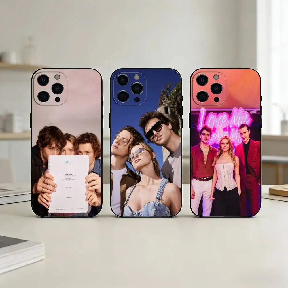 

L-Love Me L-Love Me Cuori Magnetici Phone Case Silicone black Soft For IPhone 17,16,15,14,13,12,11,SE,Plus Pro Max