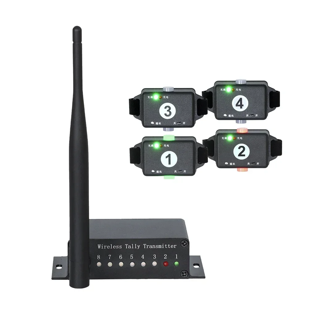 Blackmagic ATEM control switcher wireless Indoor live streaming broadcasting wireless call system with tally light