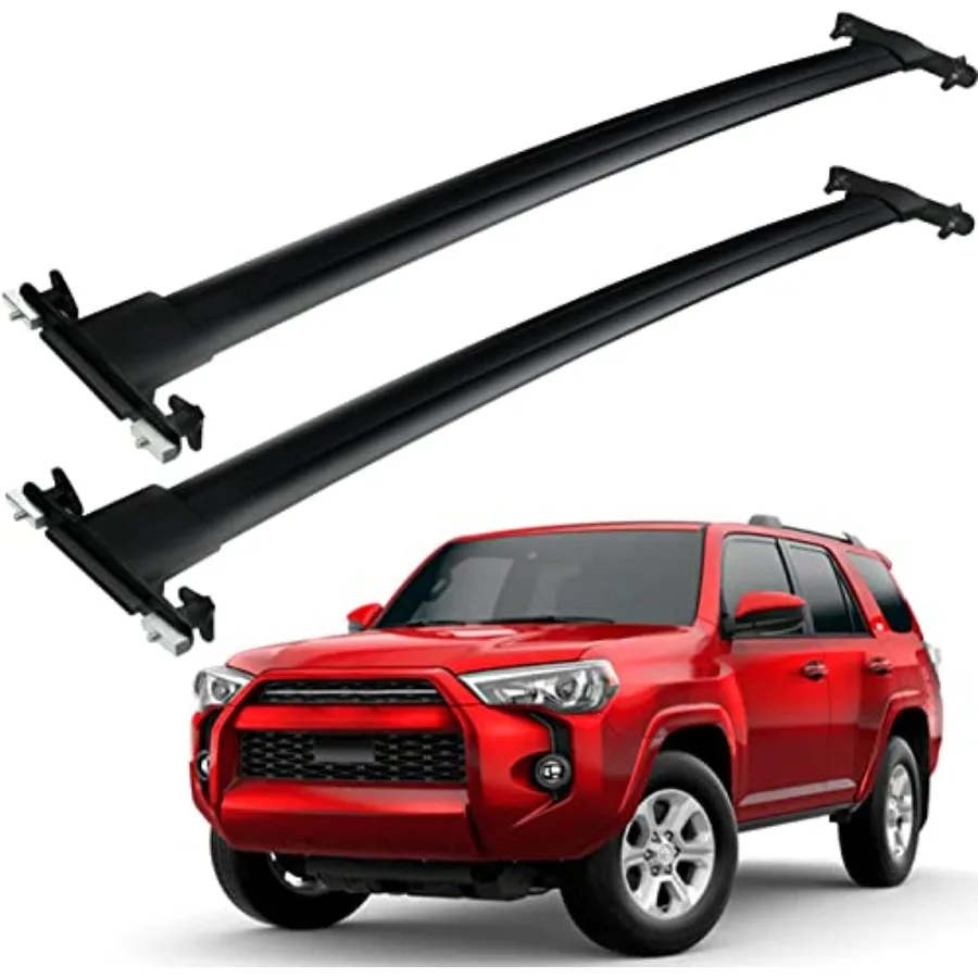 

220lbs Roof Rack Cross Bars Compatible with Toyota 4Runner 2010 2011 2012 2013 2014 2015 2016 2017 2018 2019 2020 2021 2022 202
