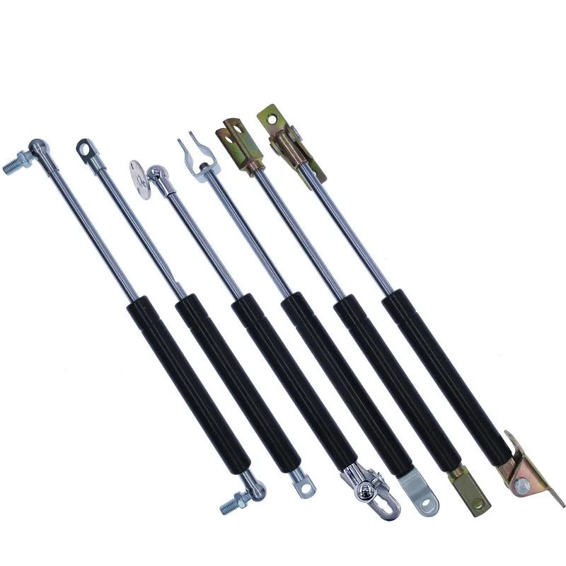 

2PC 18*8 Rod Gas Spring Folding Hinge Stroke 50-500N Force Lift Support Hole Center Distance 420-550mm Stroke Distance 170-230mm