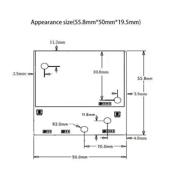 Smart Home Health Life Detector 7 in 1 Sensor Module Detection Index PM2.5 PM10 Temperature Humidity CO2 Formaldehyde TVOC