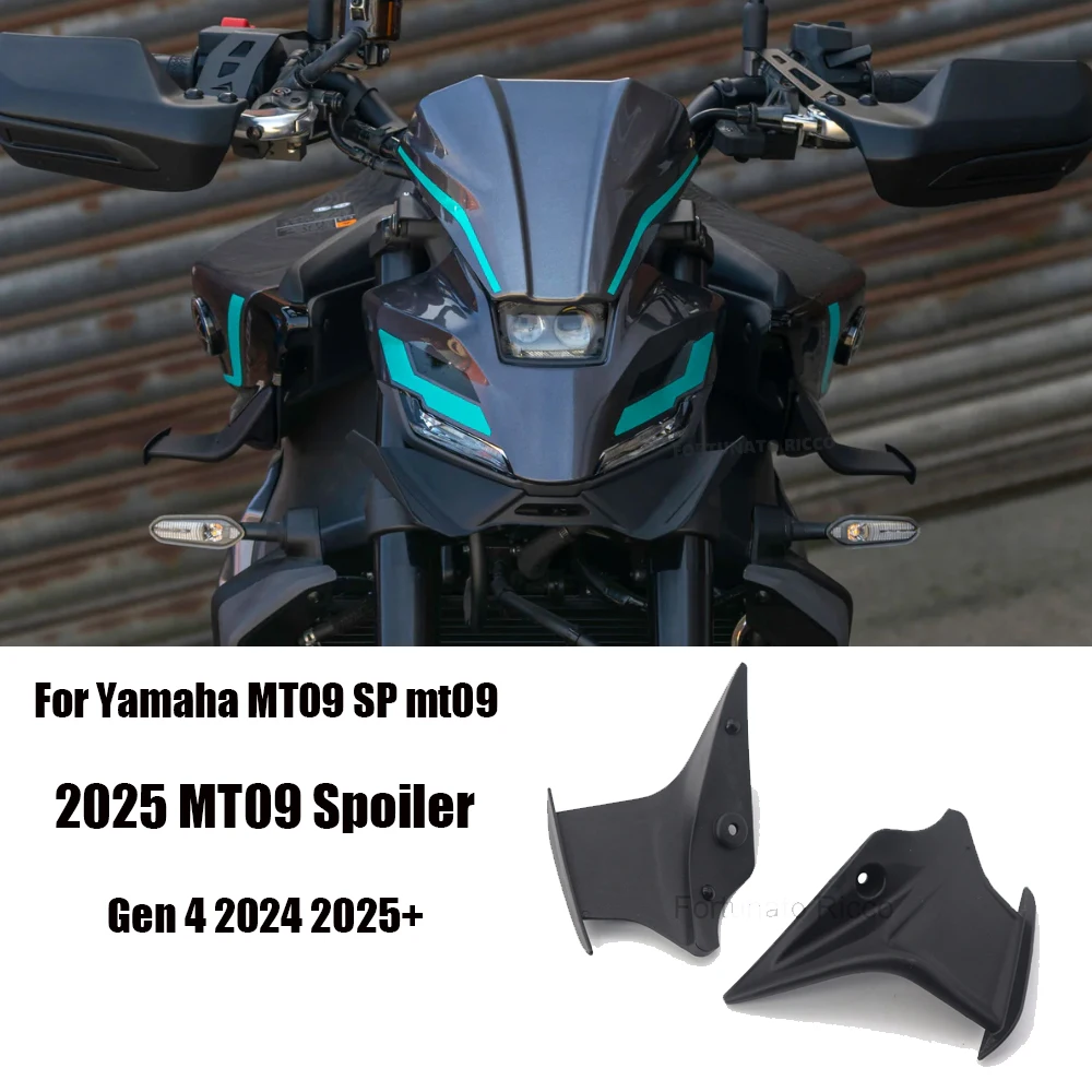 

Для Yamaha MT09 SP MT09 Gen 4 2024 2025+ Расширительные накладки на боковые крылья, аксессуары для обтекателей, спойлеры-крылья для MT09 2025