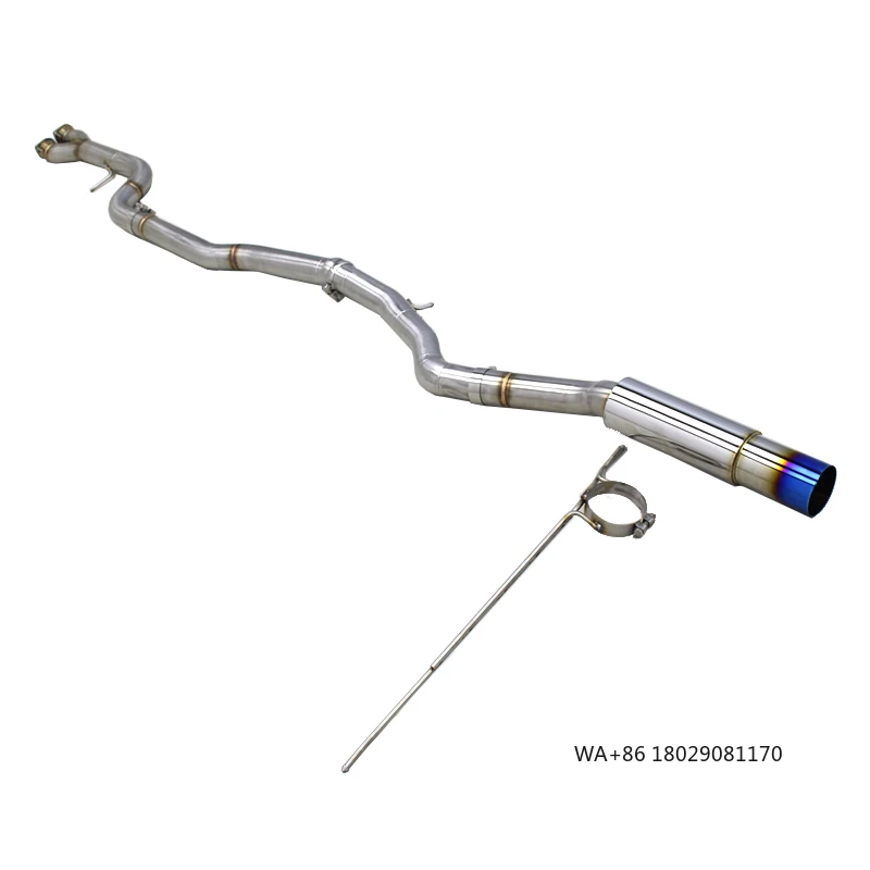 

Выхлопная система BK из нержавеющей стали Catback для M3/M4 F80/F82 3.0T 2014-2019, прямые трубы, тюнинг-система