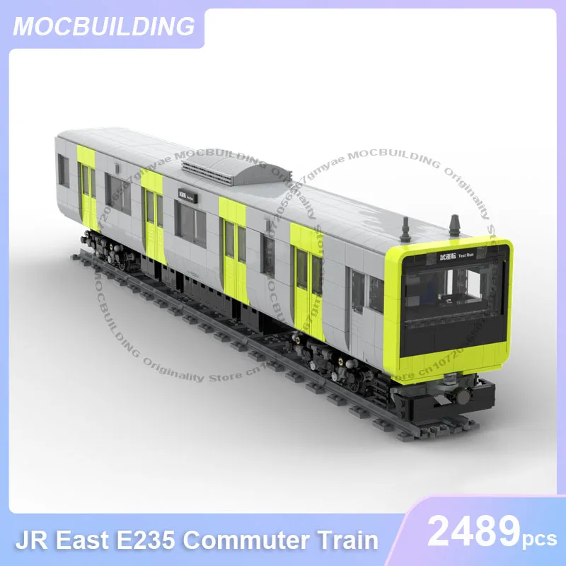 

JR East E235 Commuter Train Model MOC Building Blocks DIY Assemble Bricks Transportation Collection Toys Birthday Gifts 5833PCS