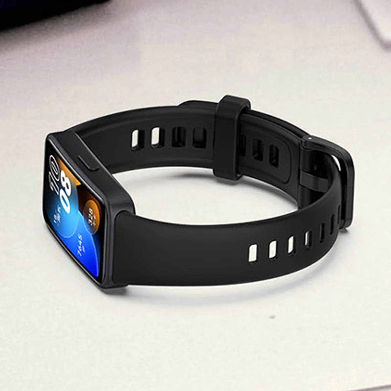 الفرقة الرسمية سيليكون لهواوي الفرقة 8 9 10 اكسسوارات استبدال سوار كوريا هواوي الذكية الفرقة 8 9 NFC 10 الأشرطة