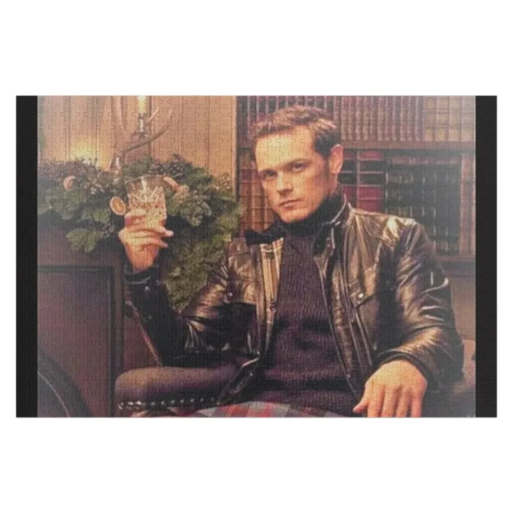 Sam Heughan Art Jigsaw Puzzle For Children Custom Photo Puzzle